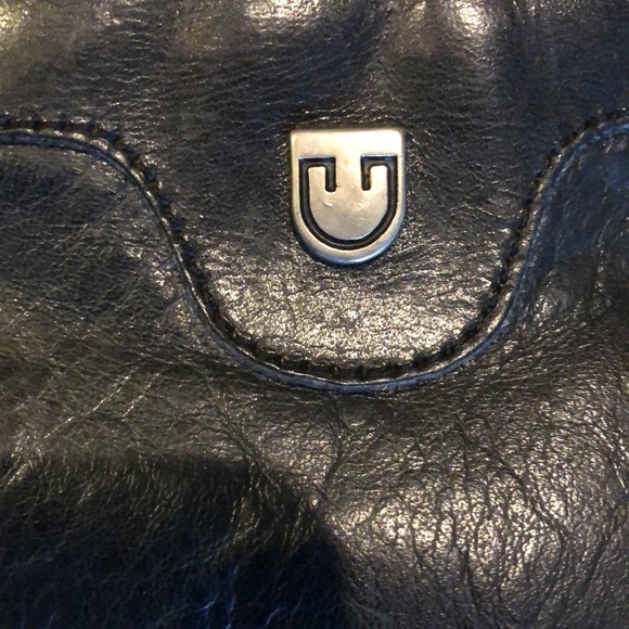 Vintage Leather Karnig Mann Handbag Made in Canada 1980s - Picture 2 of 5